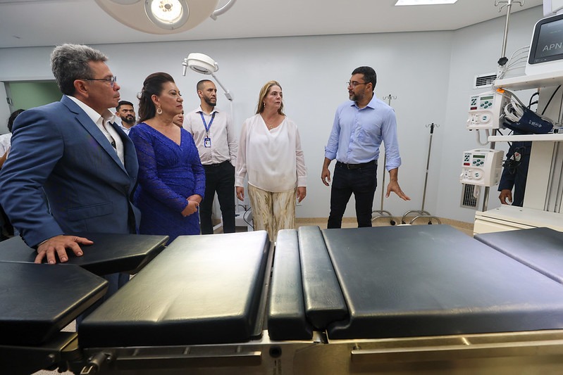 SECOM INAUGURA HOSPITAL SANGUE MAURO NETO