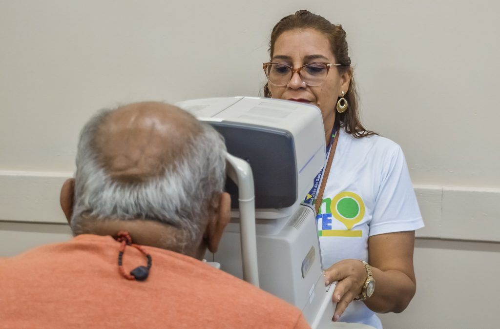 SES AM leva consultas exames e entrega de oculos a 33a edicao do Governo PresenteFotoFranciscoMoura