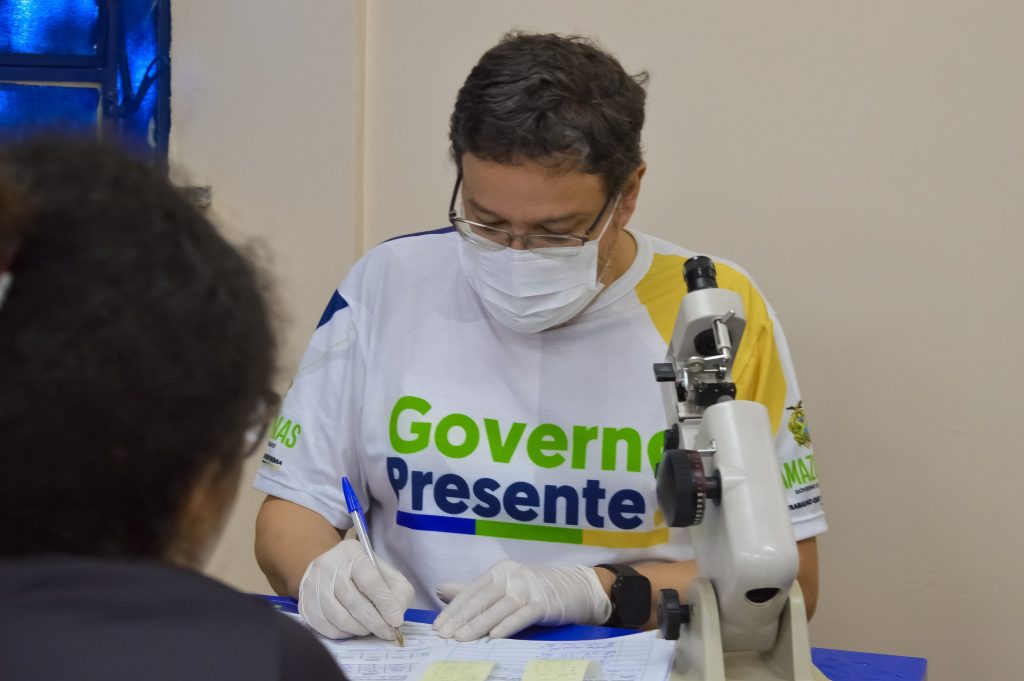 SES AM leva consultas exames e entrega de oculos a 33a edicao do Governo PresenteFotoFranciscoMoura