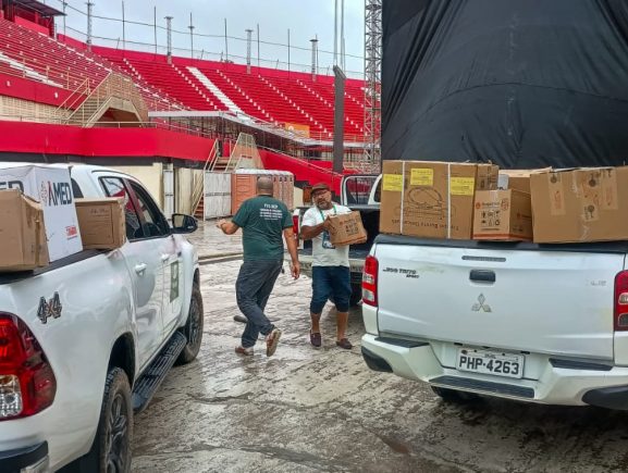 Lançamento Parintins 2026: SES-AM monta estrutura de atendimento no Bumbódromo