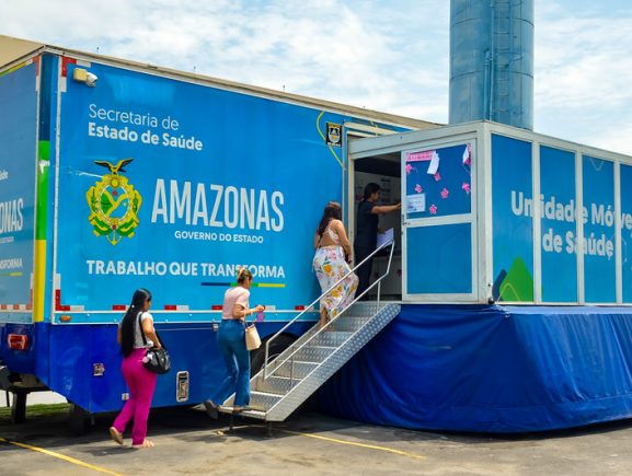 Carreta da Saúde do Governo do Estado oferece exames de imagem no bairro Japiim até quint…
