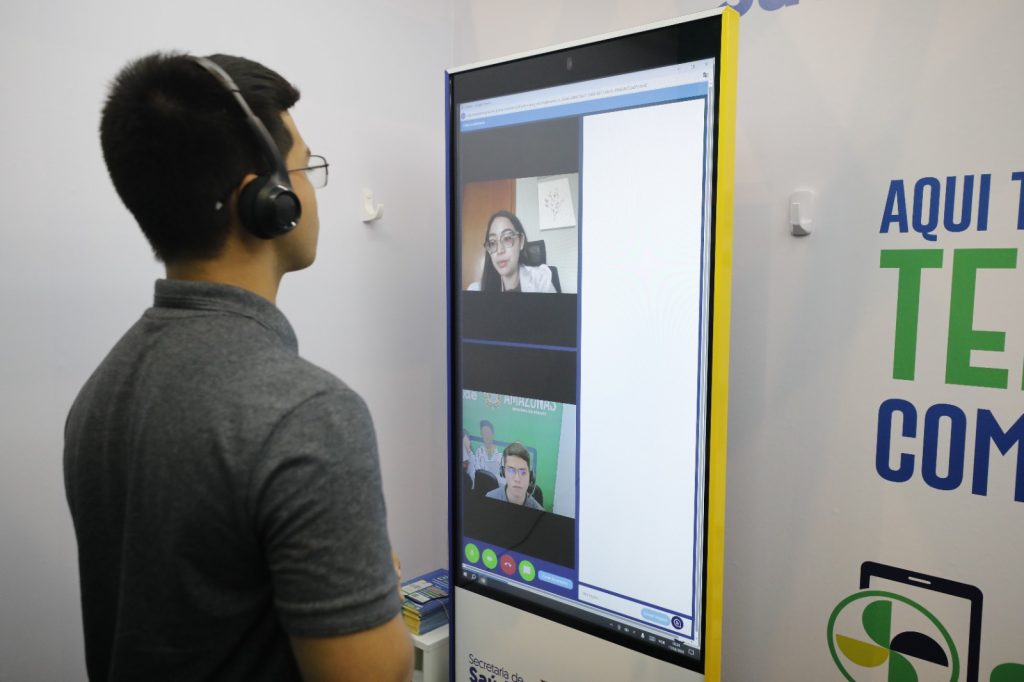 Secom Implantacao Cabines Telessaude Em Shoppings Foto Antonio Lima Secom 3