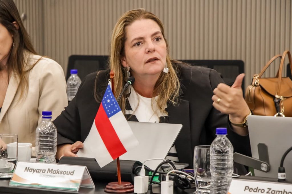 Secretaria da SES AM Nayara Maksoud assume o Conselho Fiscal da diretoria do Conass Foto Gilvanete