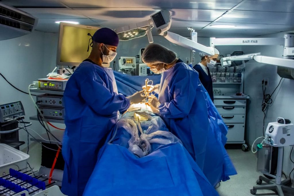 Barco Hospital inicia atendimentos de saude em Borba neste sabadoFotosEvandroSeixasSESAM2