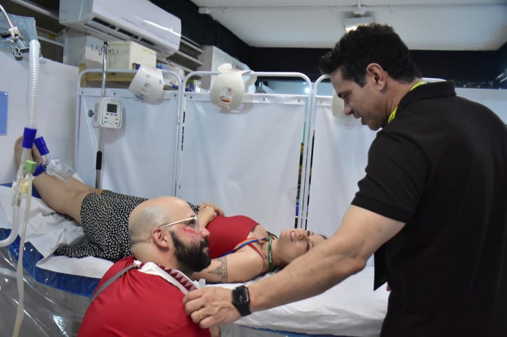 Festival de Parintins 2026SES realizou 2.9 mil atendimentos durante a primeira noite de apresentac8