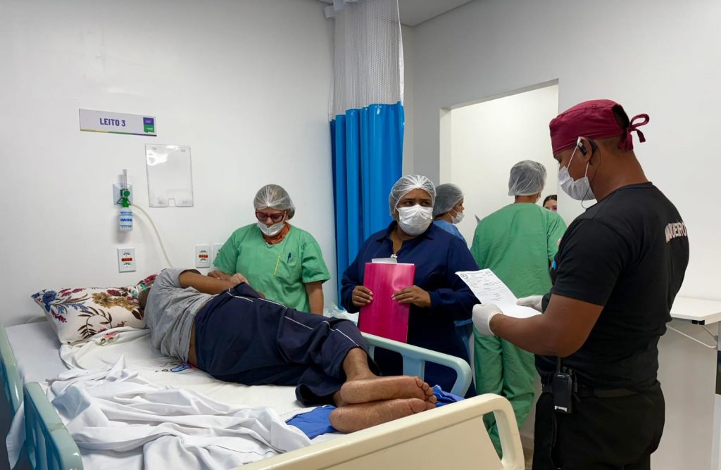 PLATAO ACIDENTE TRANSITO FOTO EVANDRO SEIXAS SES AM