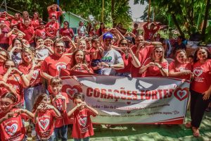 SES-AM fortalece ações de acolhimento durante o ‘Encontro Corações Fortes’ na zona centro-sul de Manaus 