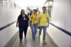 SES-AM acompanha fluxo assistencial da rede estadual antes de partida da Seleção Brasileira