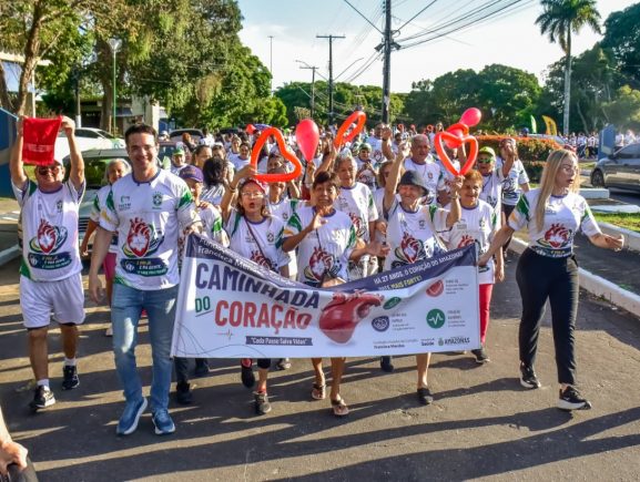 SES-AM promove ‘Caminhada do Coração’ em celebração aos 27 anos da Fundação Francisca Men…